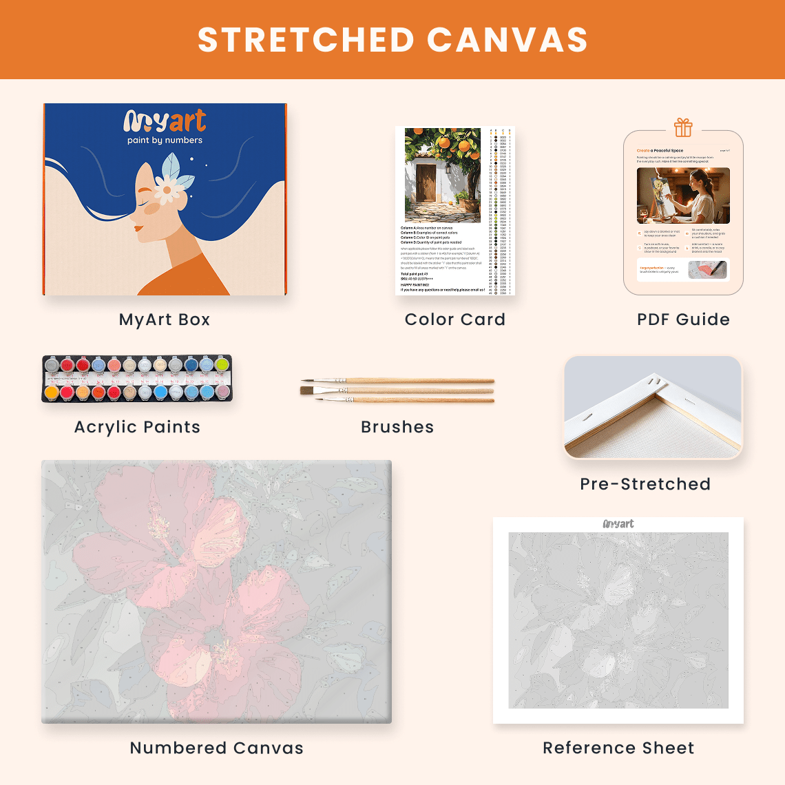 Paint by numbers - Horizon Blossom - MyArt