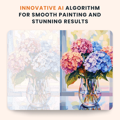 Paint by numbers - Hydrangea Bliss - MyArt