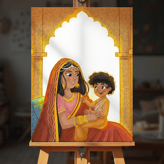 Paint by numbers - Indian Sun - MyArt