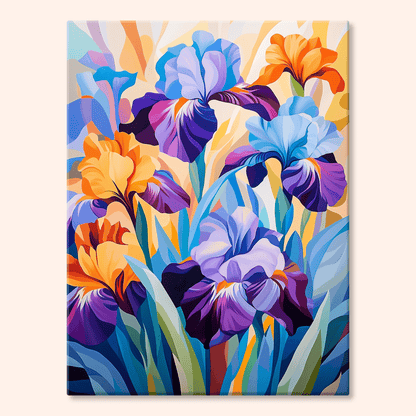 Paint by numbers - Iris Symphony - MyArt
