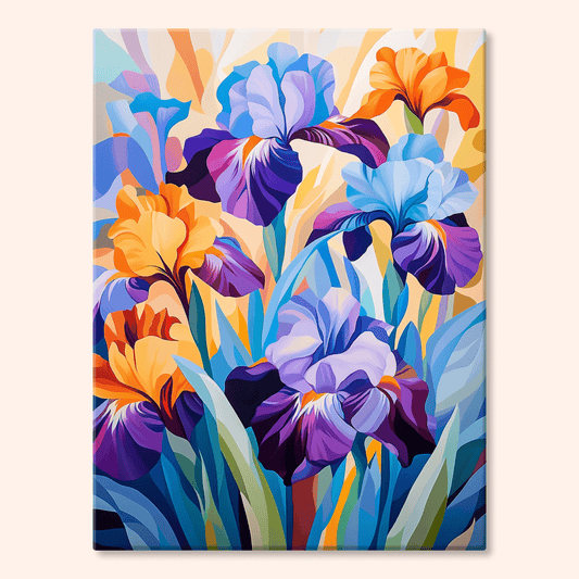 Paint by numbers - Iris Symphony - MyArt