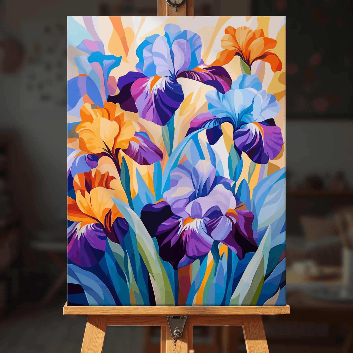 Paint by numbers - Iris Symphony - MyArt
