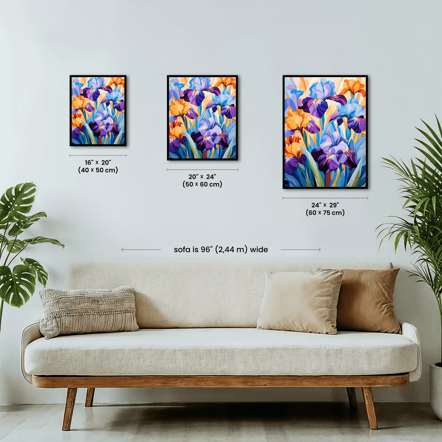 Paint by numbers - Iris Symphony - MyArt