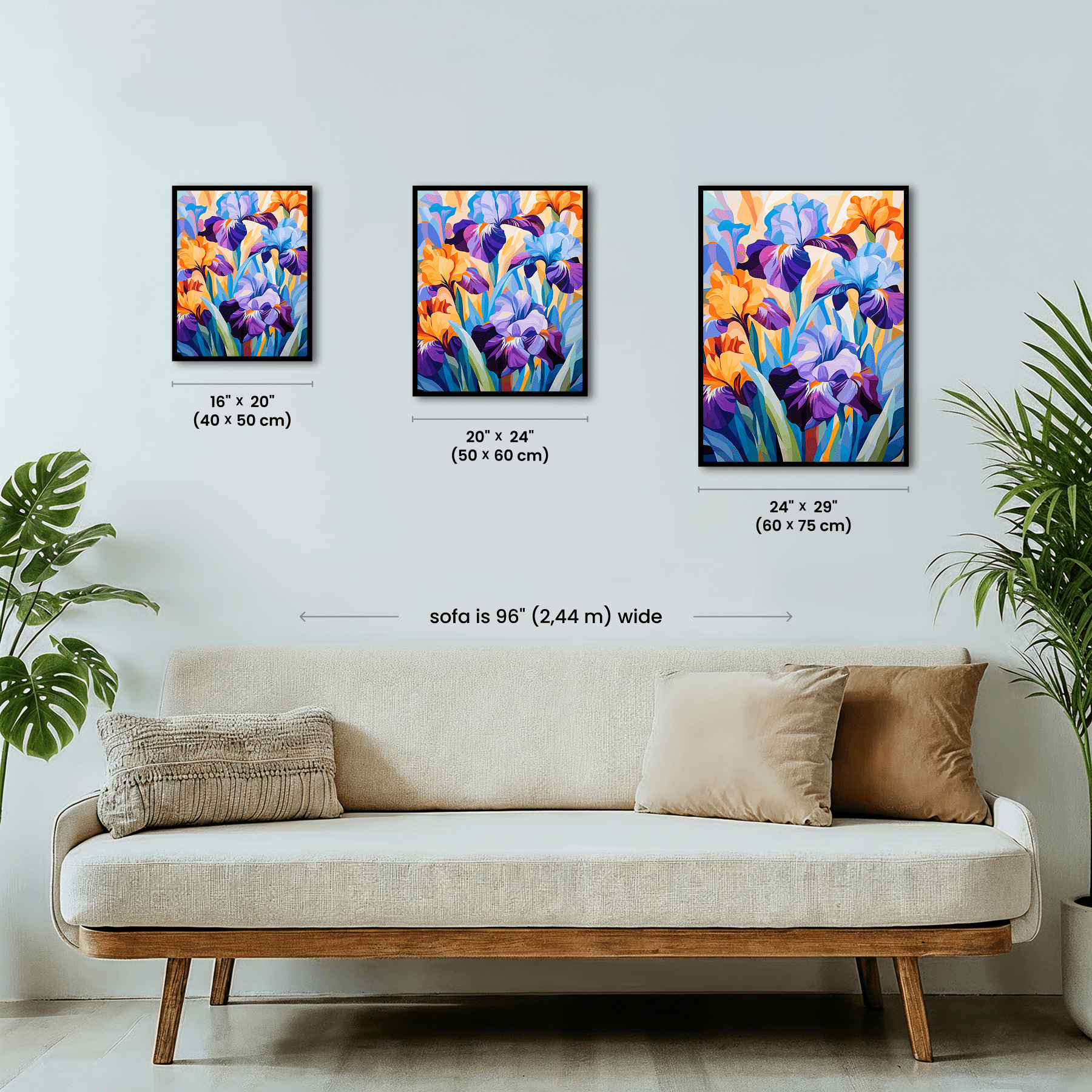 Paint by numbers - Iris Symphony - MyArt