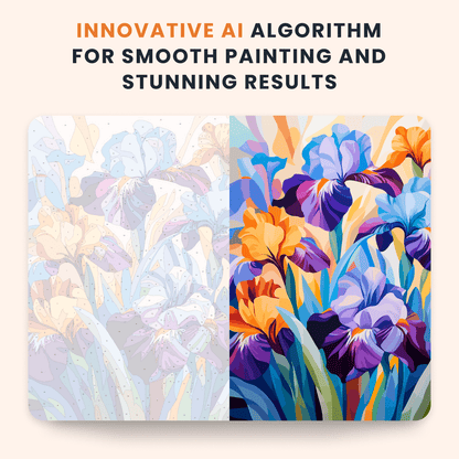 Paint by numbers - Iris Symphony - MyArt