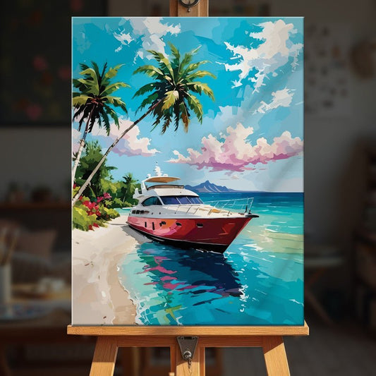 Paint by numbers - Island Majesty - MyArt