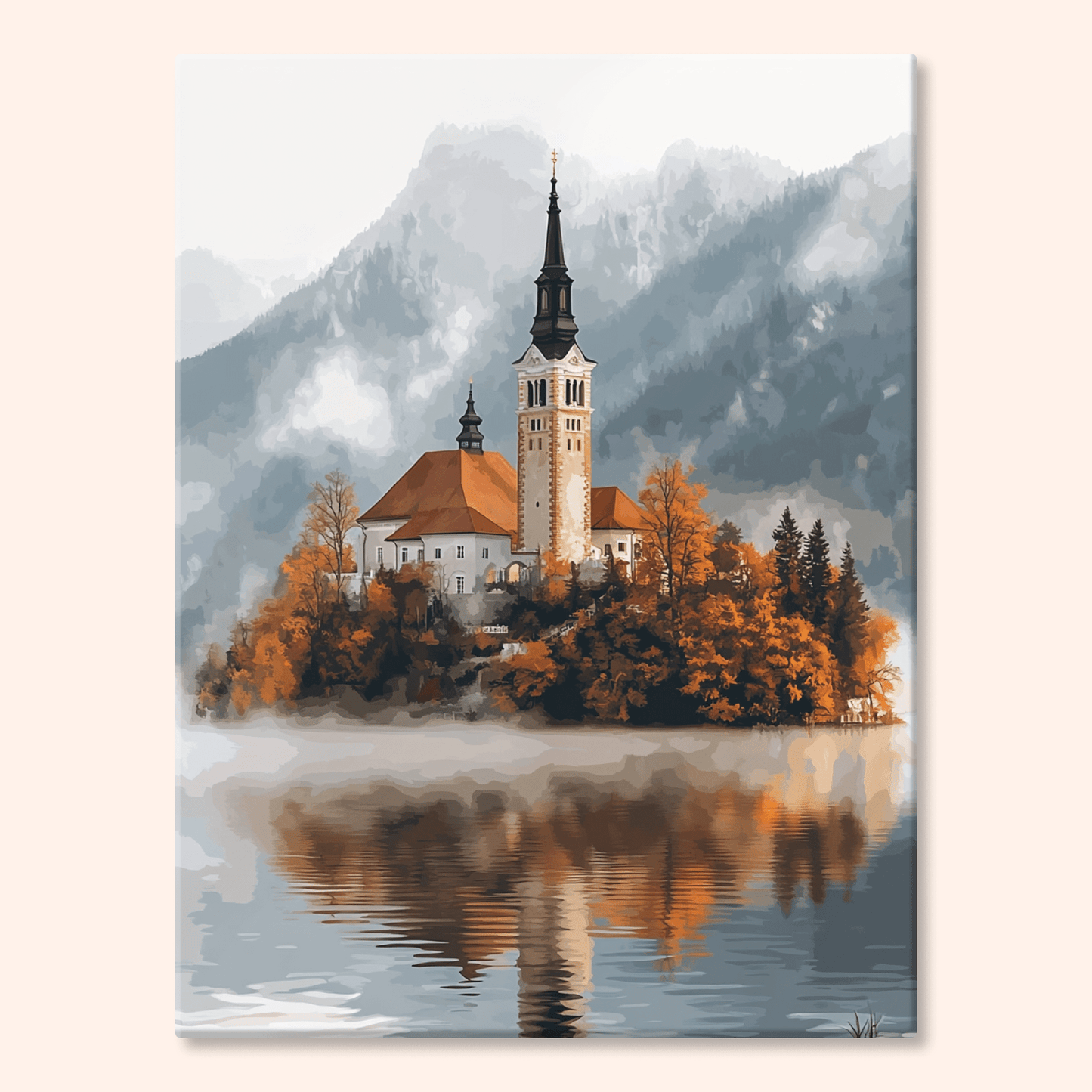 Paint by numbers - Island Cathedral - MyArt