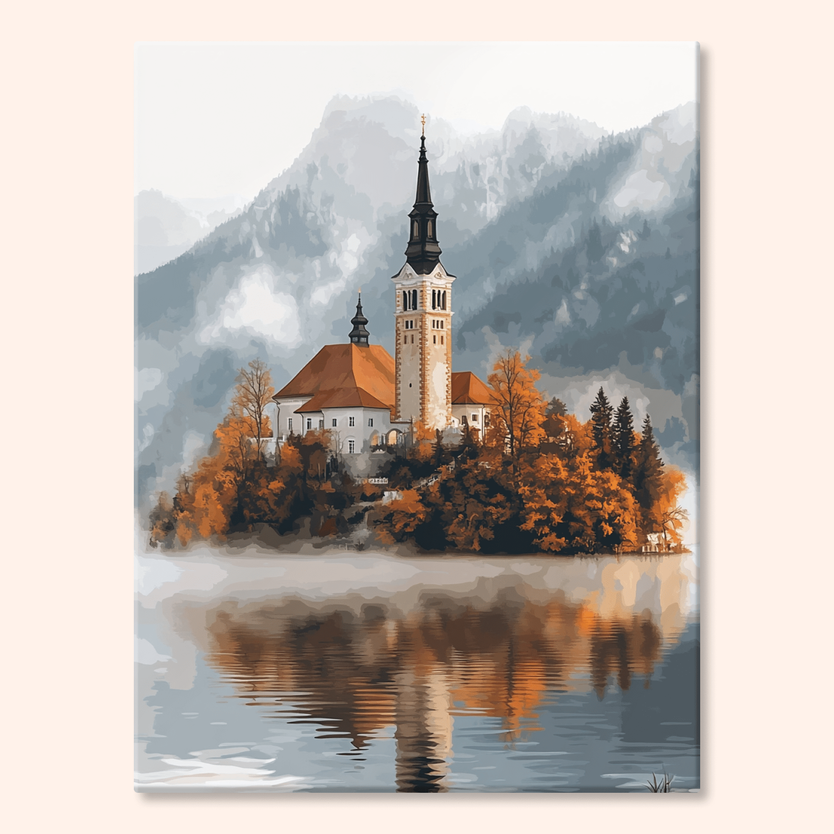 Paint by numbers - Island Cathedral - MyArt