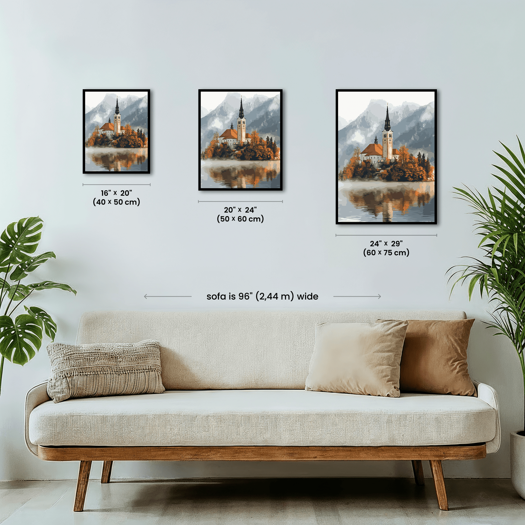 Paint by numbers - Island Cathedral - MyArt