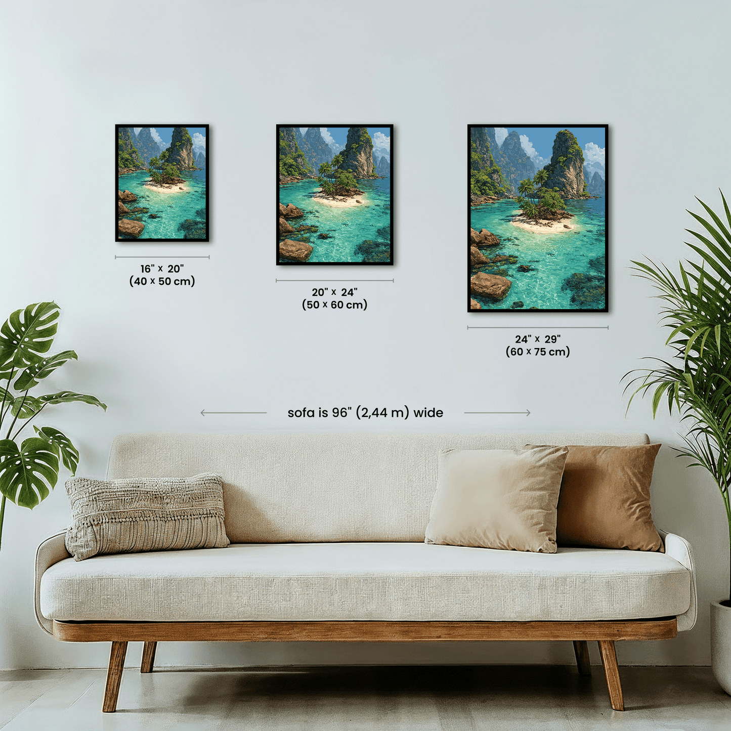 Paint by numbers - Island Jewel - MyArt