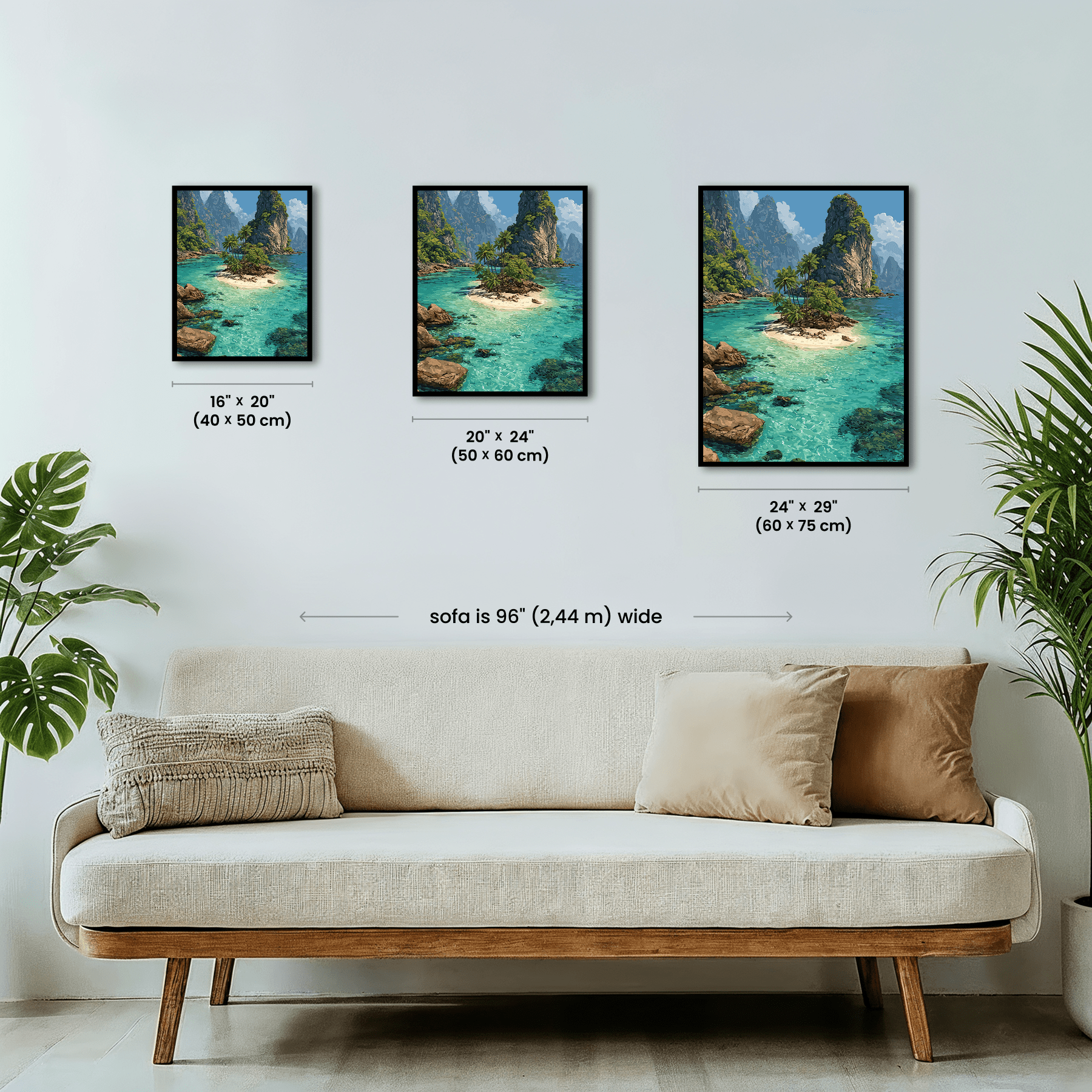 Paint by numbers - Island Jewel - MyArt