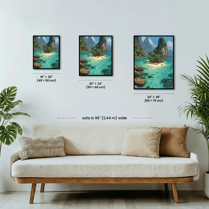 Paint by numbers - Island Jewel - MyArt