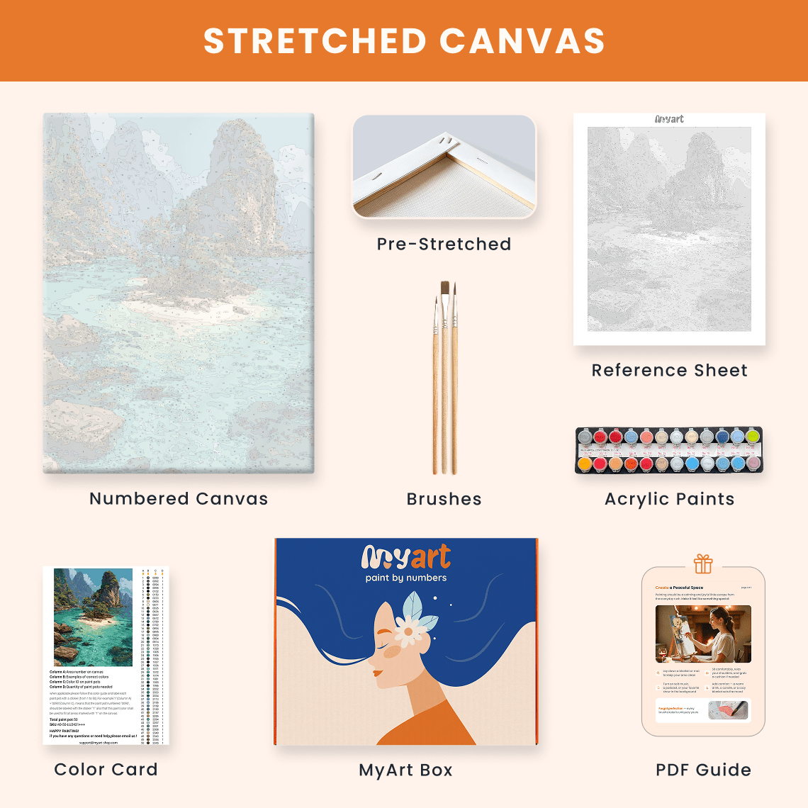 Paint by numbers - Island Jewel - MyArt