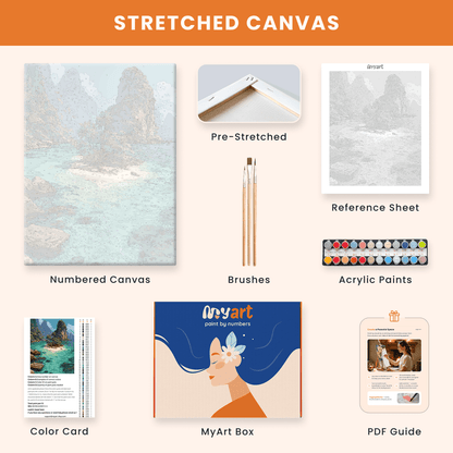 Paint by numbers - Island Jewel - MyArt