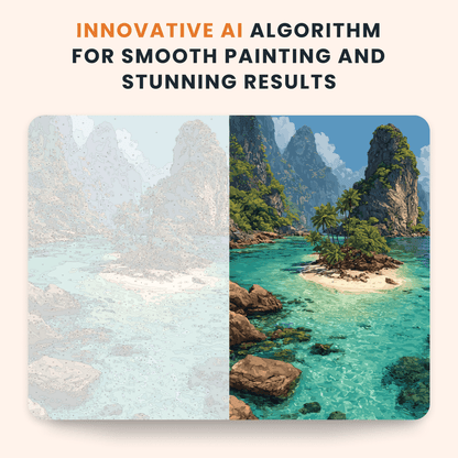 Paint by numbers - Island Jewel - MyArt