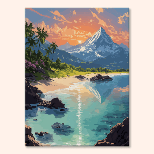 Paint by numbers - Island Peak - MyArt