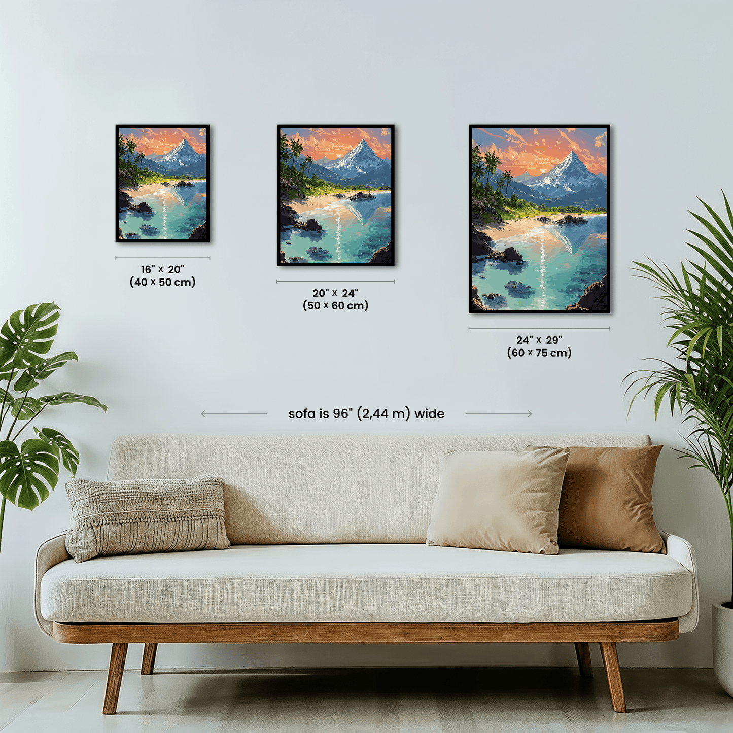 Paint by numbers - Island Peak - MyArt