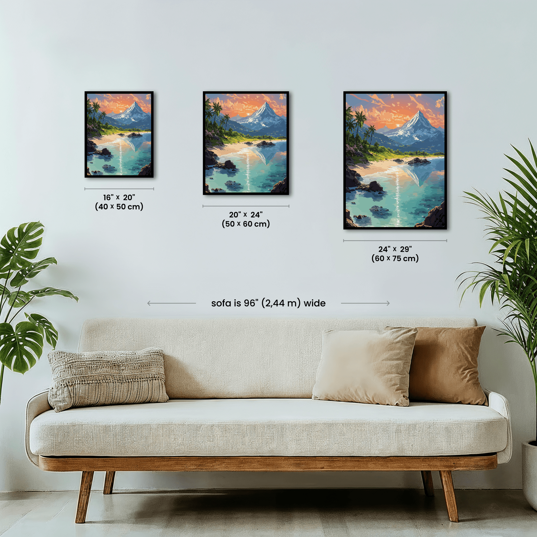 Paint by numbers - Island Peak - MyArt