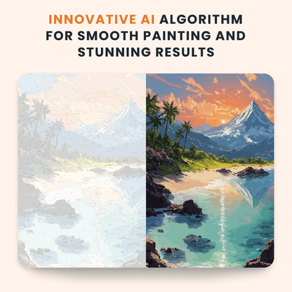 Paint by numbers - Island Peak - MyArt