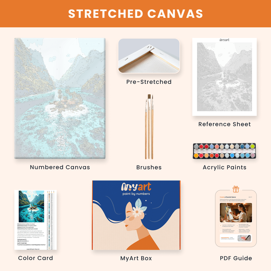 Paint by numbers - Island Retreat - MyArt