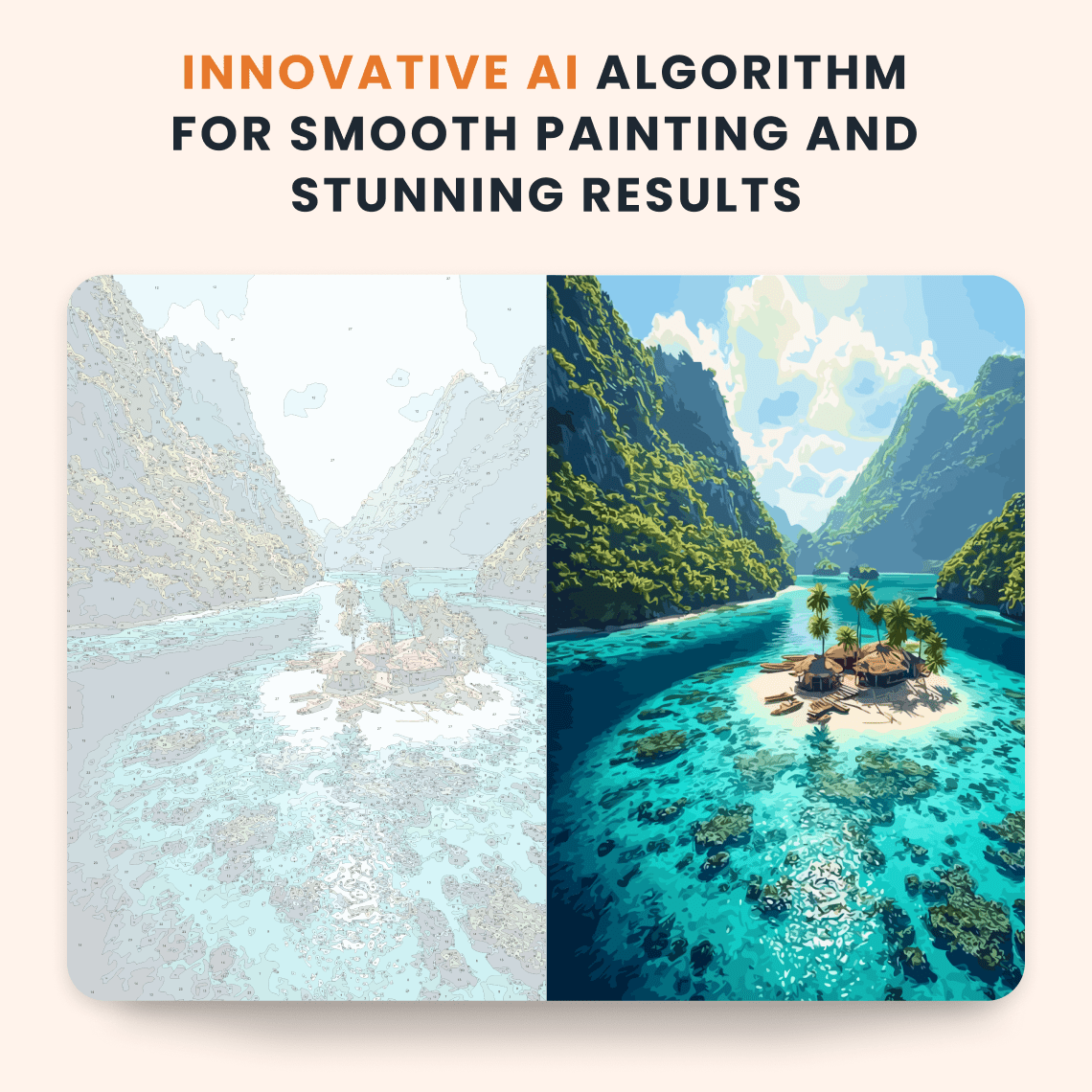 Paint by numbers - Island Retreat - MyArt