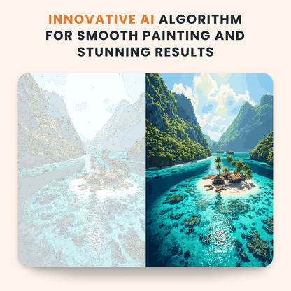 Paint by numbers - Island Retreat - MyArt