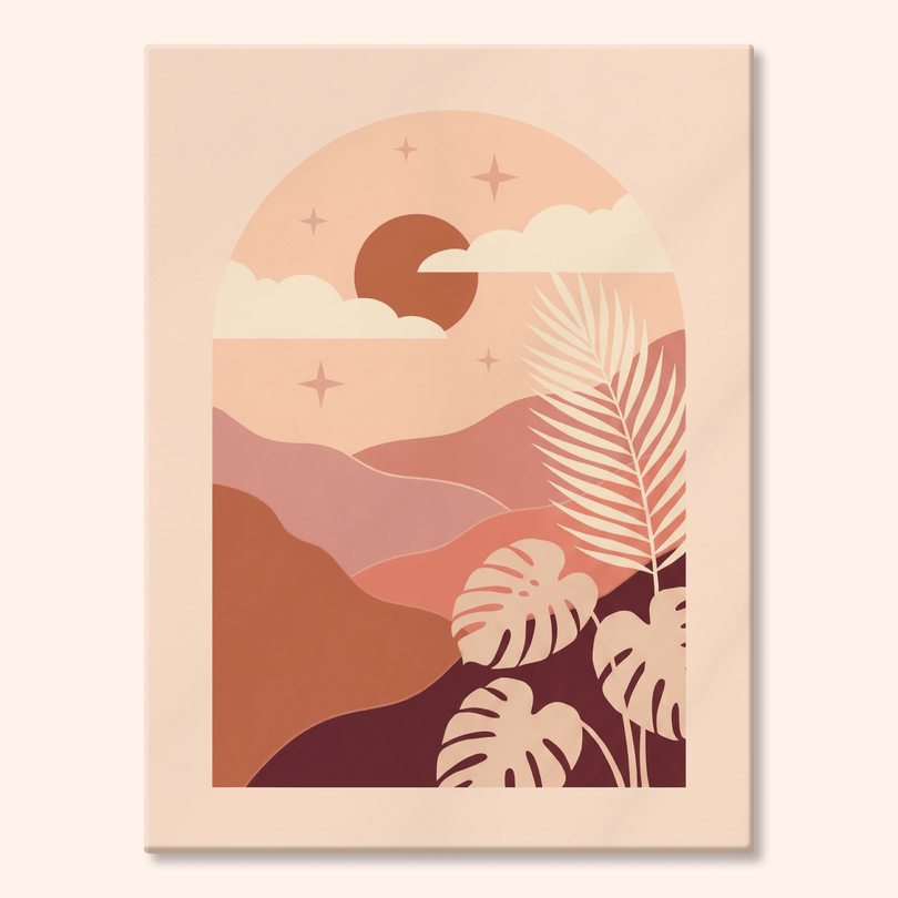 Paint by numbers - Island Sunset - MyArt