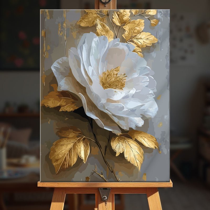 Paint by numbers - Ivory Bloom - MyArt