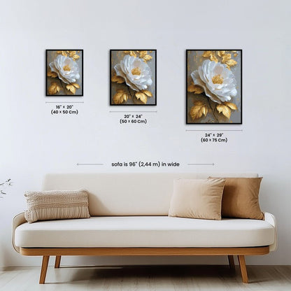 Paint by numbers - Ivory Bloom - MyArt