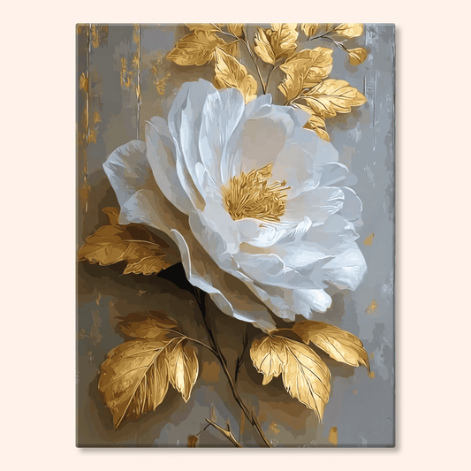 Paint by numbers - Ivory Bloom - MyArt