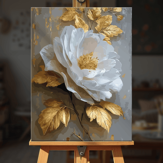 Paint by numbers - Ivory Bloom - MyArt