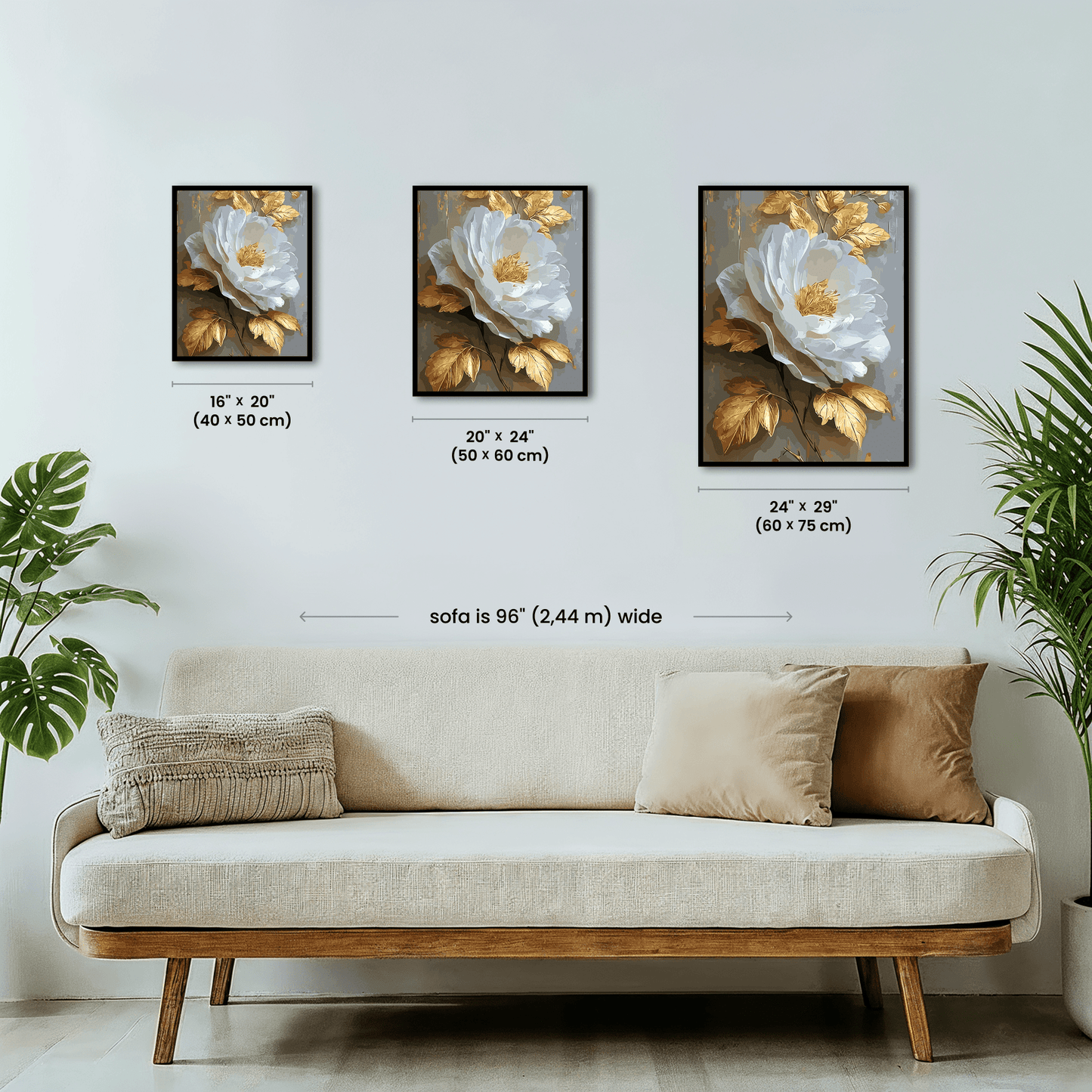 Paint by numbers - Ivory Bloom - MyArt