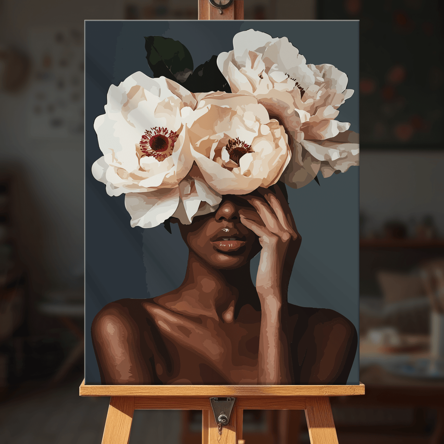 Paint by numbers - Ivory Eclipse - MyArt