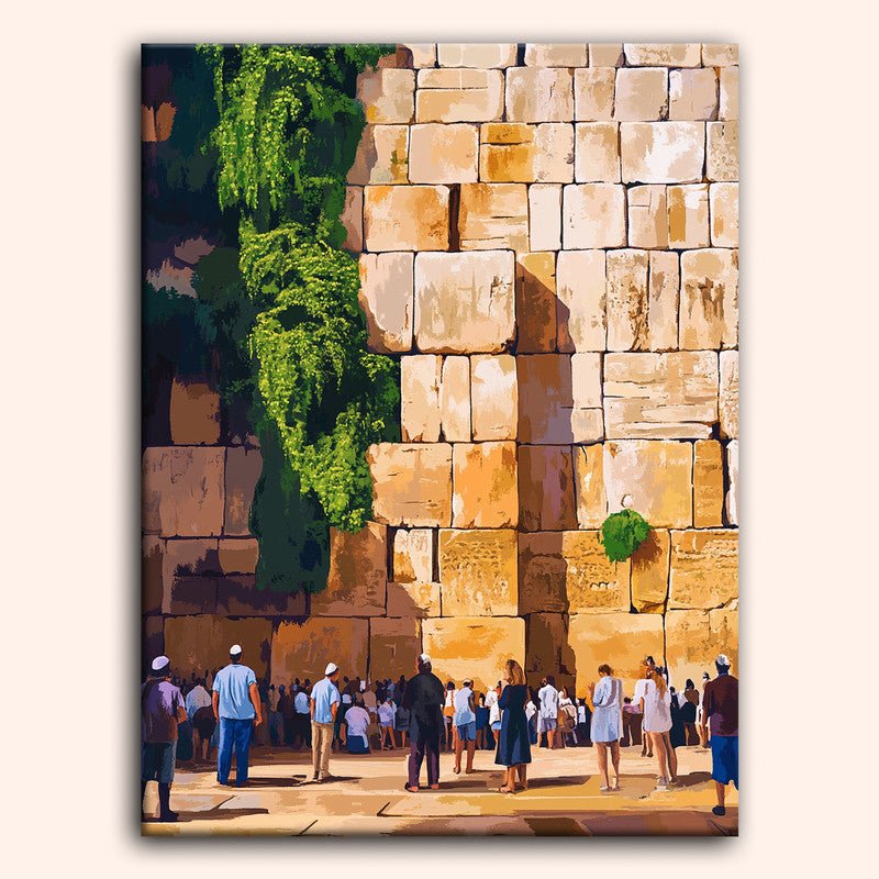 Paint by numbers - Jerusalem Echo - MyArt