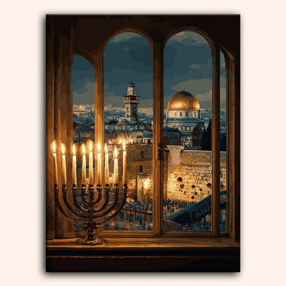 Paint by numbers - Jerusalem Light - MyArt