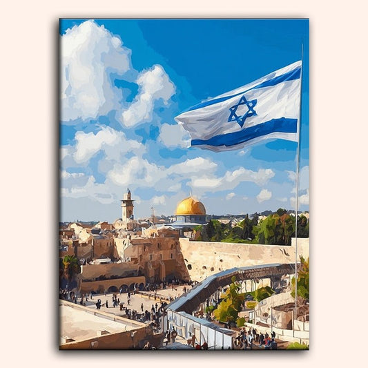 Paint by numbers - Jerusalem Pride - MyArt