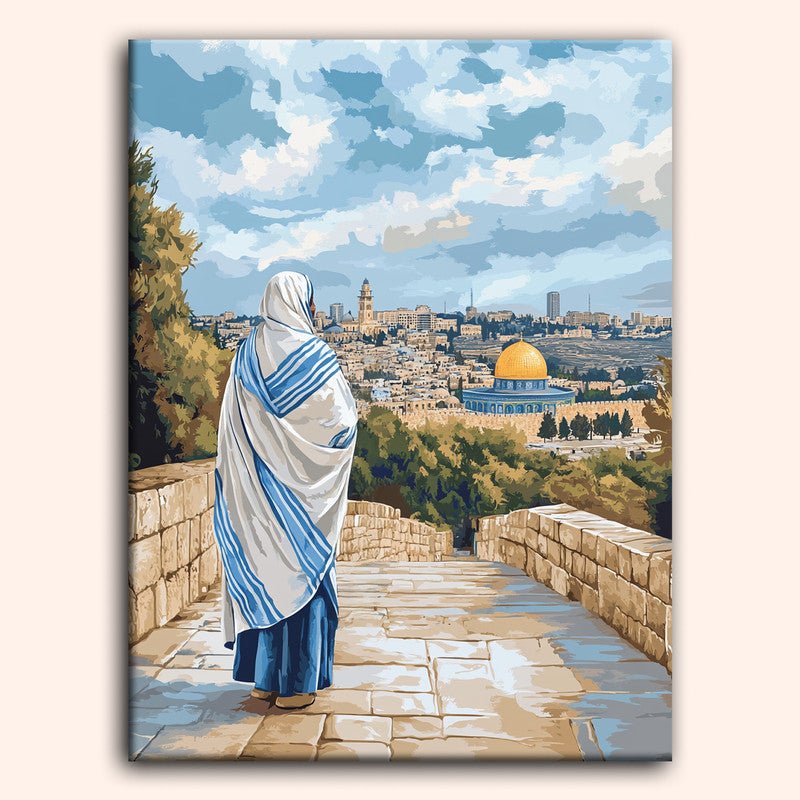 Paint by numbers - Jerusalem View - MyArt