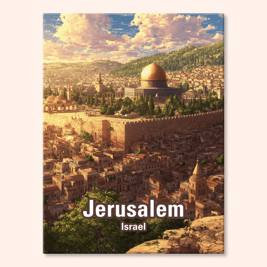 Paint by numbers - Jerusalem Dome - MyArt