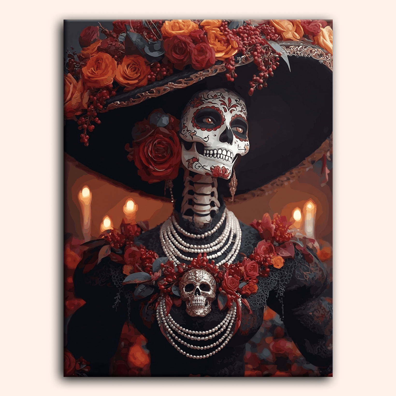 Paint by numbers - Jewelled Catrina - MyArt