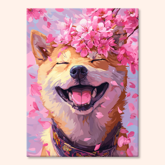 Joyful Shiba