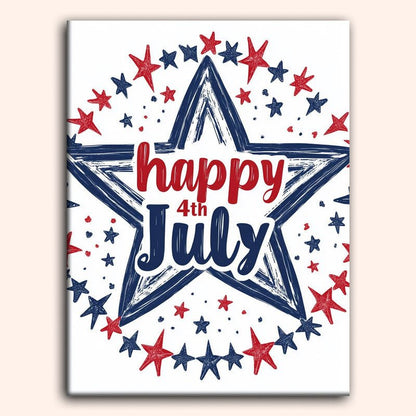 Paint by numbers - July Fourth - MyArt