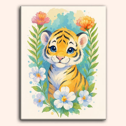 Paint by numbers - Jungle Bloom - MyArt