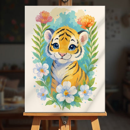Paint by numbers - Jungle Bloom - MyArt