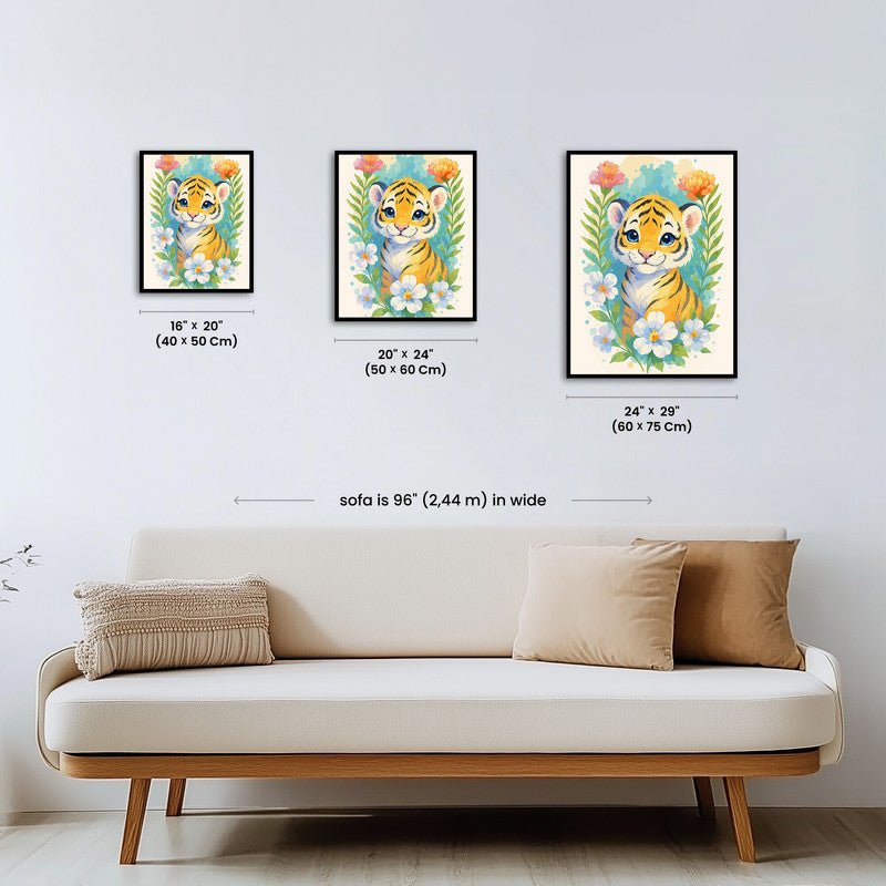 Paint by numbers - Jungle Bloom - MyArt