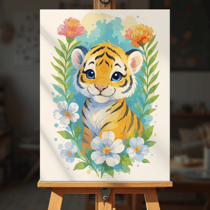 Paint by numbers - Jungle Bloom - MyArt