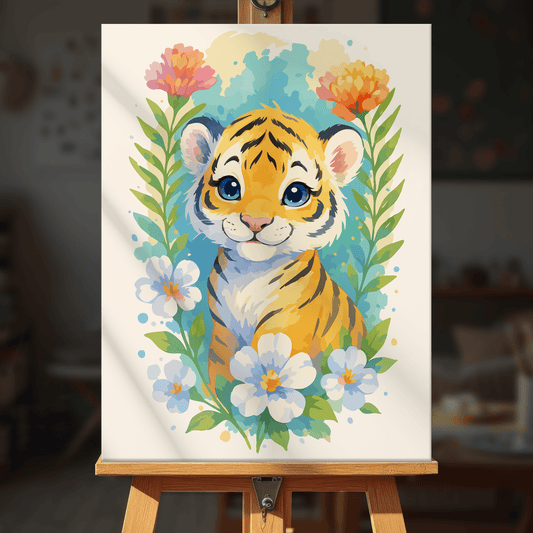 Paint by numbers - Jungle Bloom - MyArt