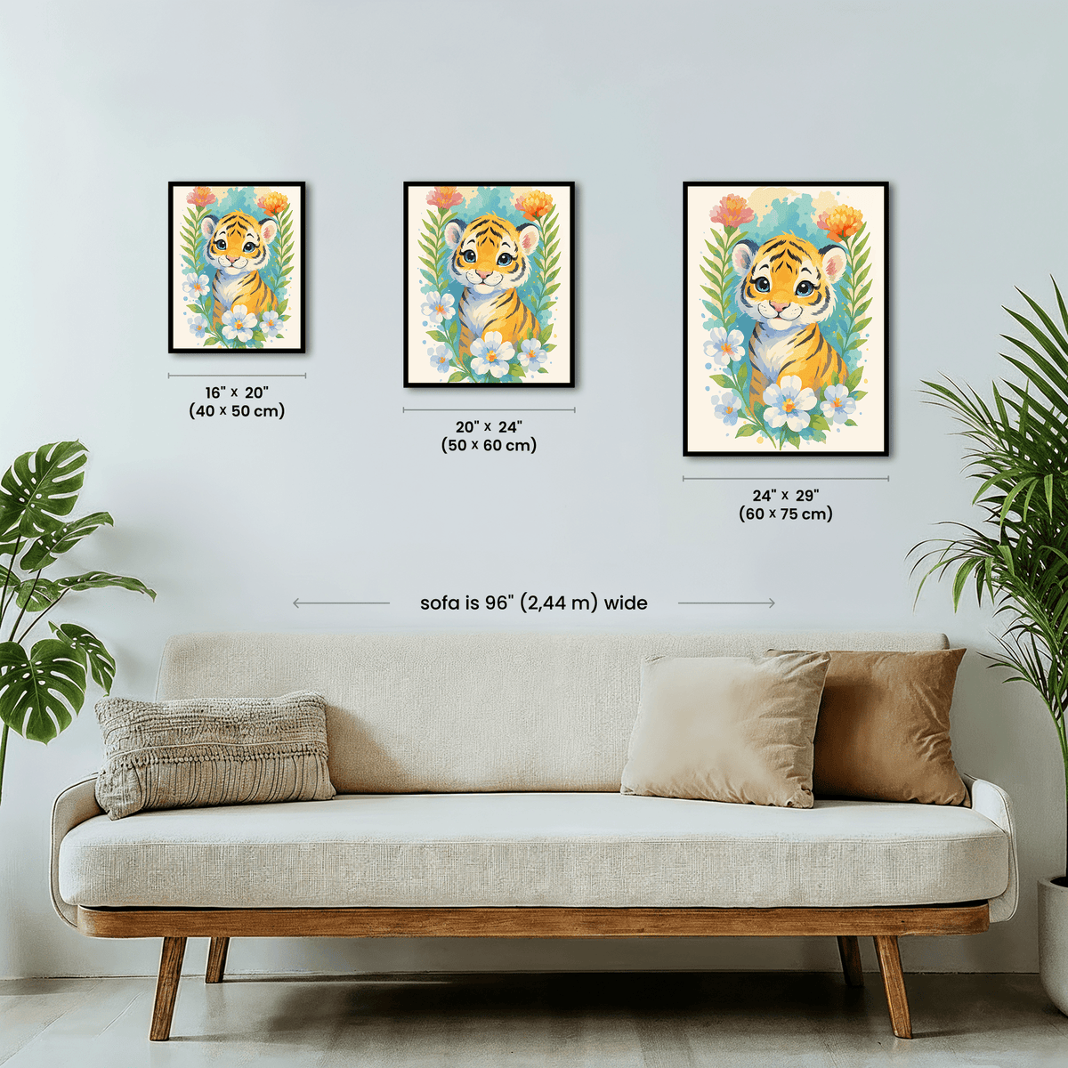 Paint by numbers - Jungle Bloom - MyArt