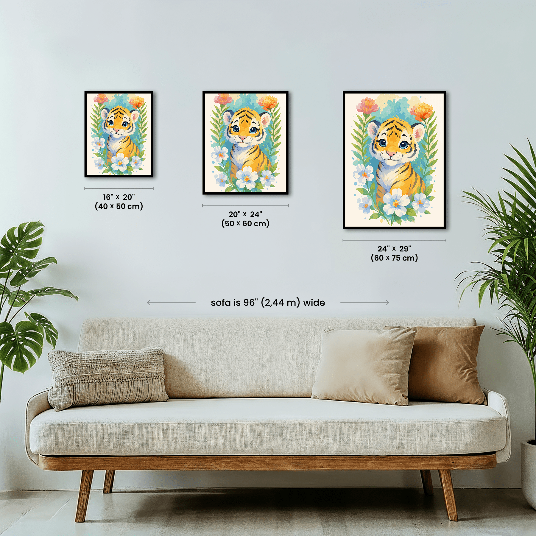 Paint by numbers - Jungle Bloom - MyArt