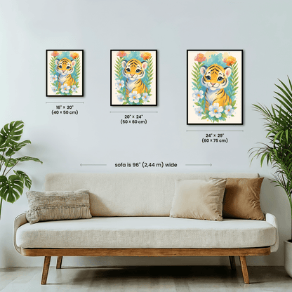 Paint by numbers - Jungle Bloom - MyArt