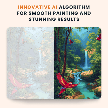 Paint by numbers - Jungle Falls - MyArt